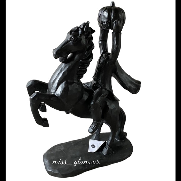 Martha Stewart Accents Nwt 9 Black Headless Horseman Martha Stewart